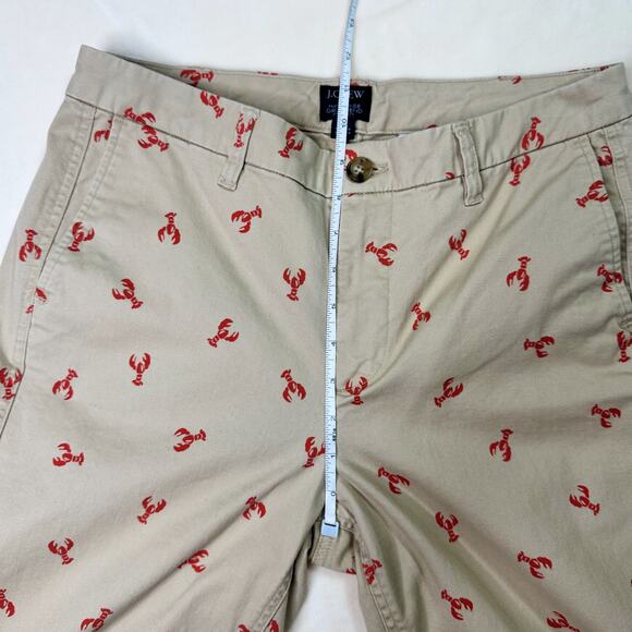 J.Crew Lobster High Rise Girlfriend Chino Pant Women’s 8 Straight Leg Fisherman - Picture 9 of 16